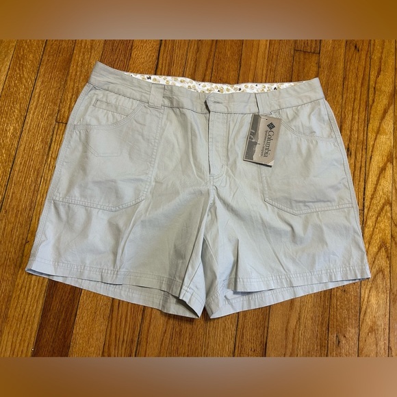 Columbia Pants - Columbia Cape Kiwanda Remix Shorts Women's 16 Beige Hiking Outdoors